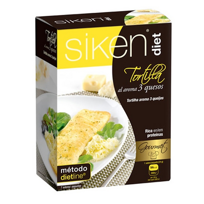 Siken Tortilla de Queijo 7 Saquetas